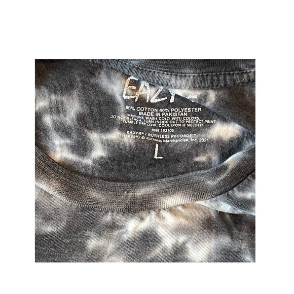 Vintage Easy E Tye Dye Concert T-Shirt Mens L - Picture 2 of 3